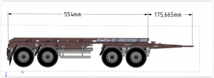 1/14 scale Trailer 4axles v2 for Tamiya and others